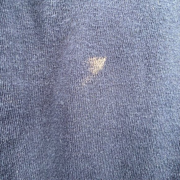 Carhartt Mens Shirt 2XL Long Sleeve Logo Spellout Original Fit Crew Neck Navy - Picture 6 of 7